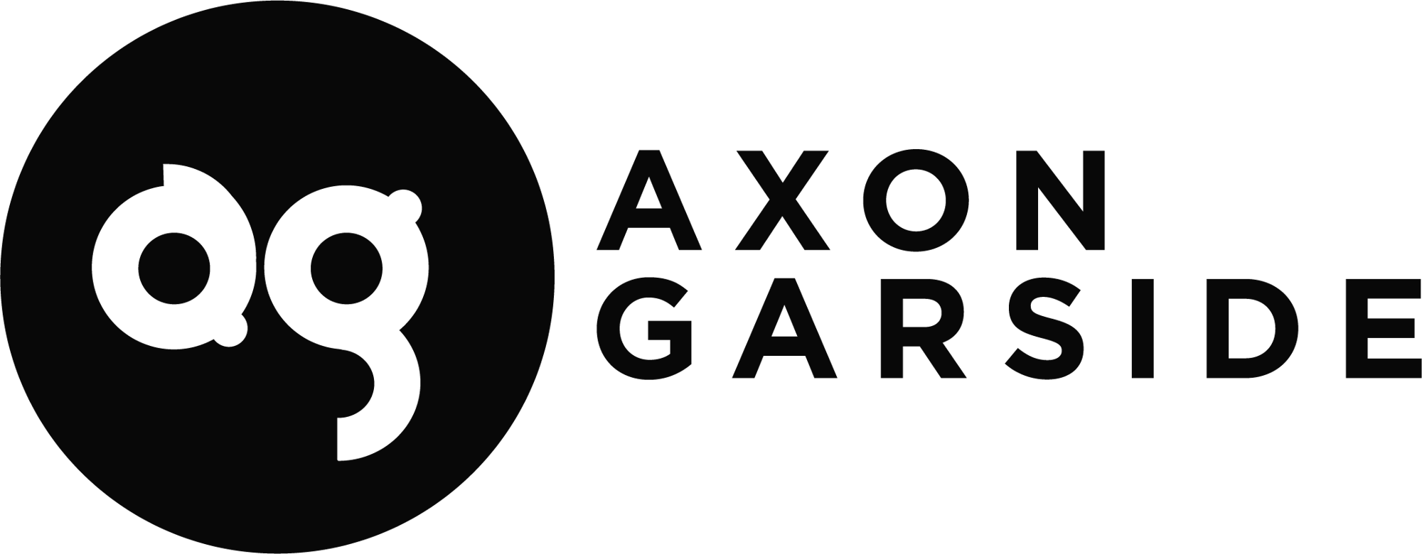 Axon-Garside-Logo-b+w-1